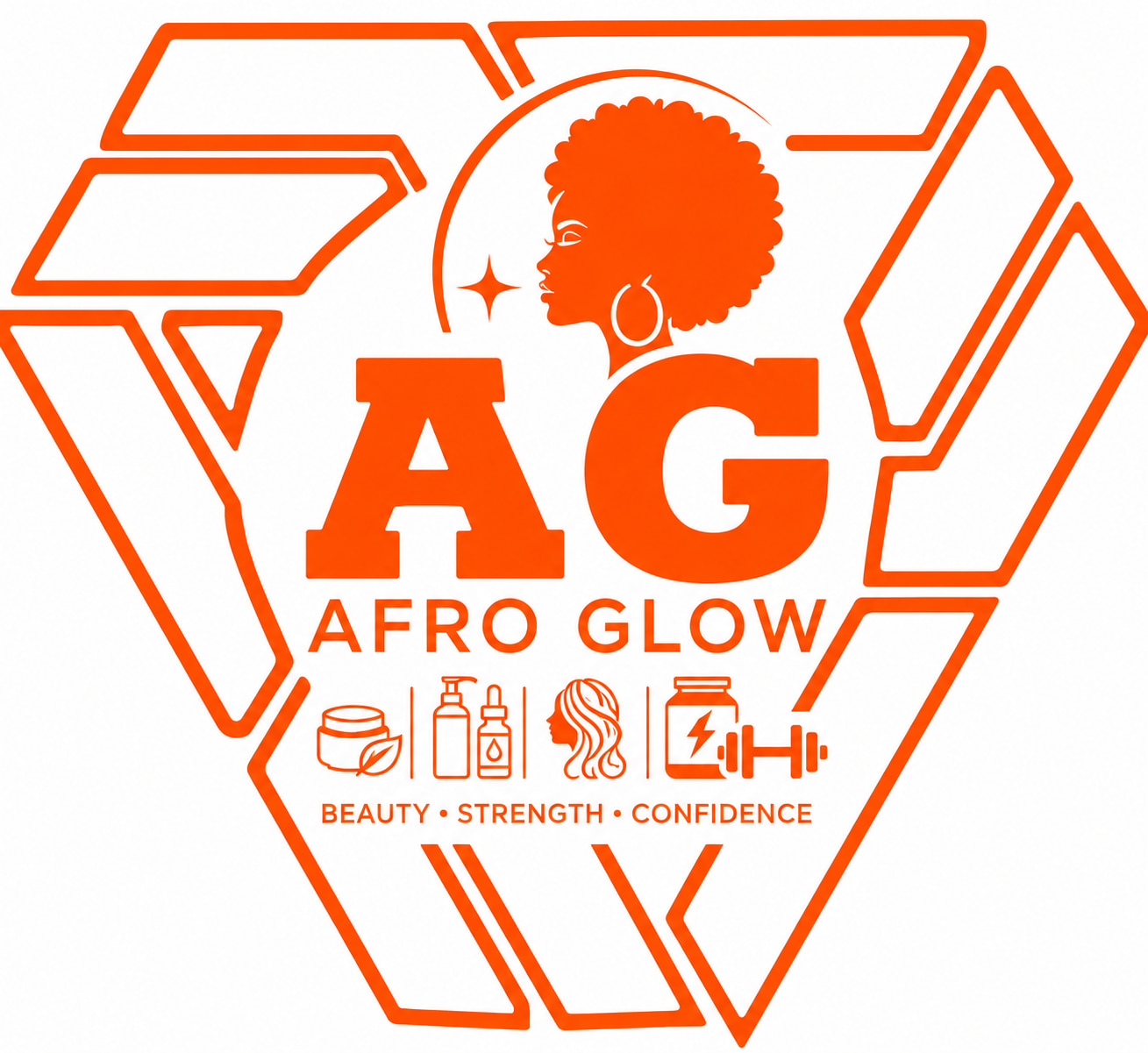 AFROGLOW Logo